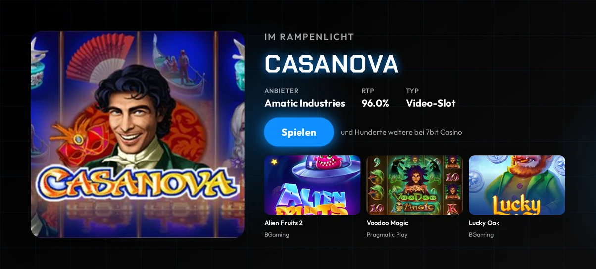 Entdecken Sie empfohlene Slots